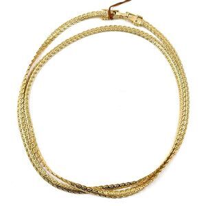 Givenchy Gold Decorative Chain Necklace
